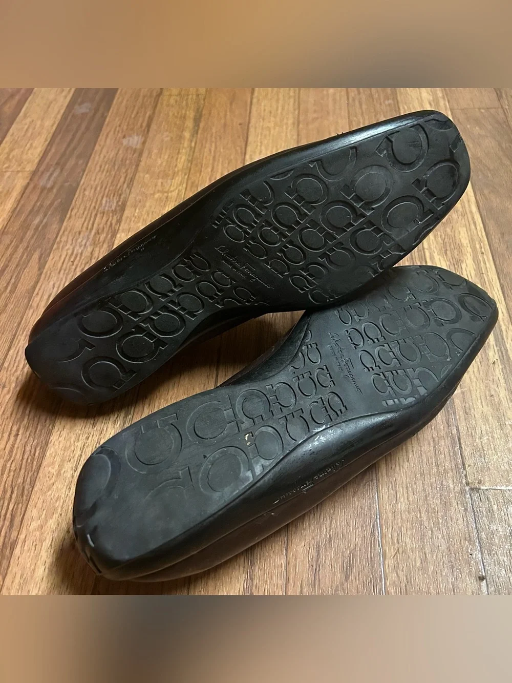 Salvatore Ferragamo Dark Brown Leather Bit Loafers